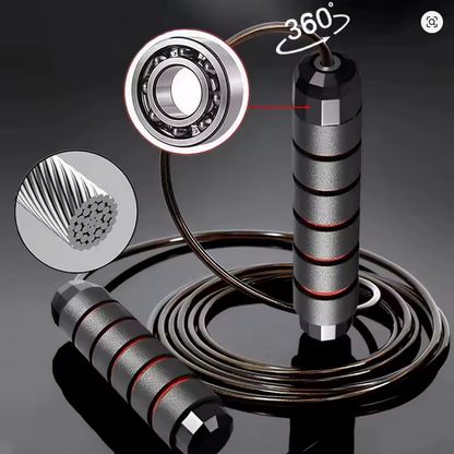 Cuerda para saltar de alambre de acero